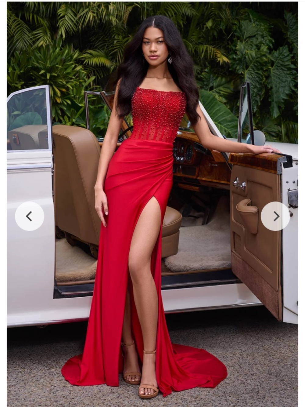 Ashely Lauren Red Dress